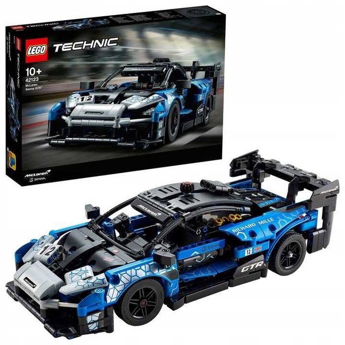 Klocki LEGO Technic MClaren Senna GTR42123 Samochód Auto Bolid PREZENT
