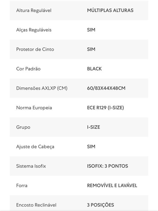 cadeira auto Britax Römer Evolvafix