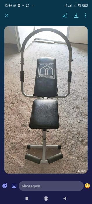 Banco para abdominal