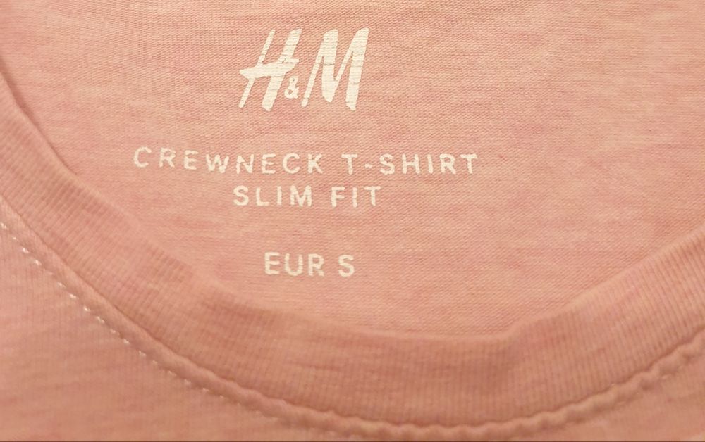 T-shirt męski, chłopięcy, H&M, rozmiar S