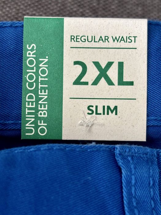 Spodnie dziecięce Benetton 2XL Slim 160 cm