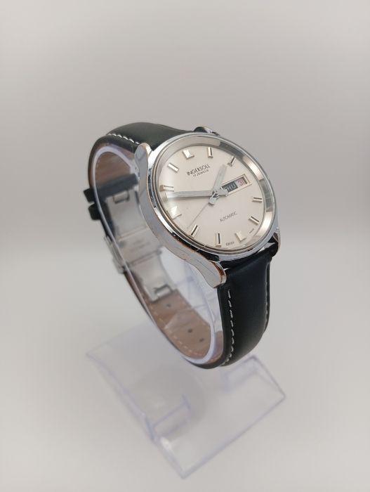 Ingersoll Automatic 17 Jewels | Szwajcarski Day-Date z lat 70.