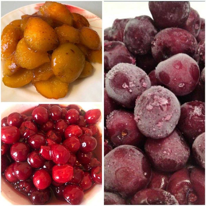 Заморожені ягоди Вишні  Чорна смородина  Порічки 2025 року