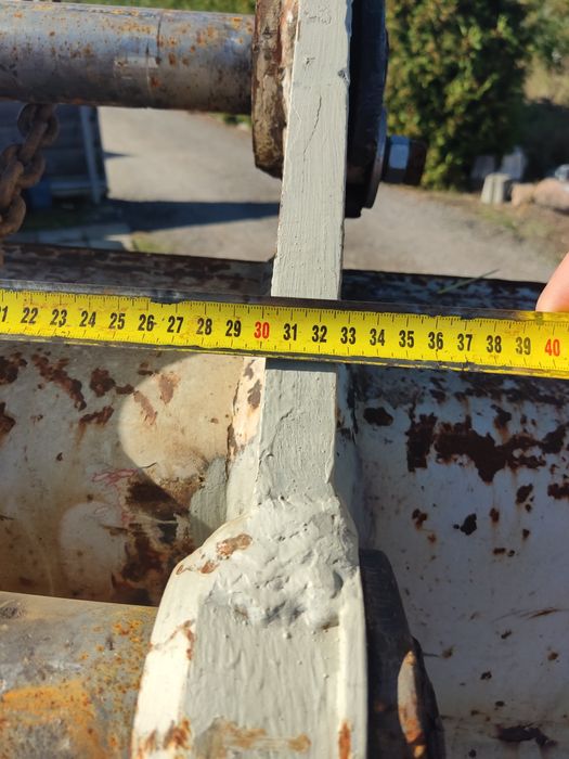 Łyżka 120cm sworzeń 60mm