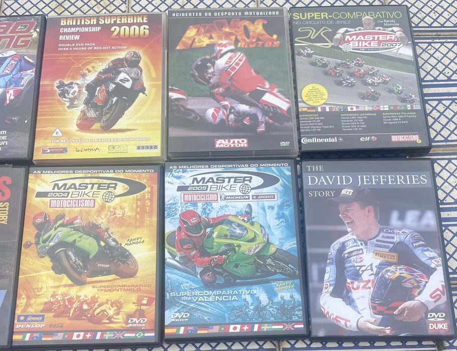 Vendo DVD mota de pista