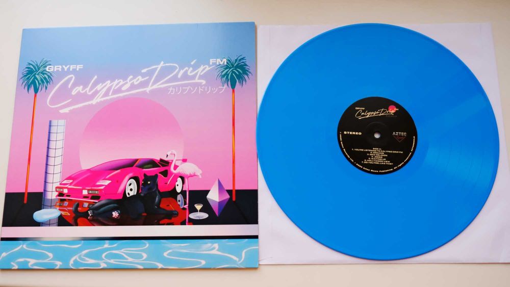 Gryff - Calypso Drip FM, вінілова платівка synthwave