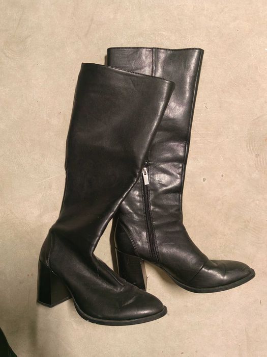 Botas mulher cano alto