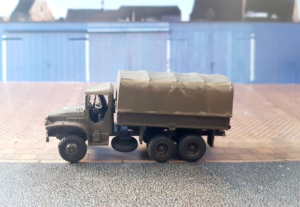 Camiões americanos da 2a guerra Roco Minitanks escala Ho