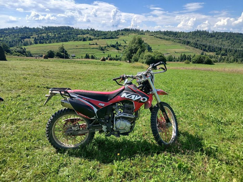 Продається мотоцикл кайо 250 кубів