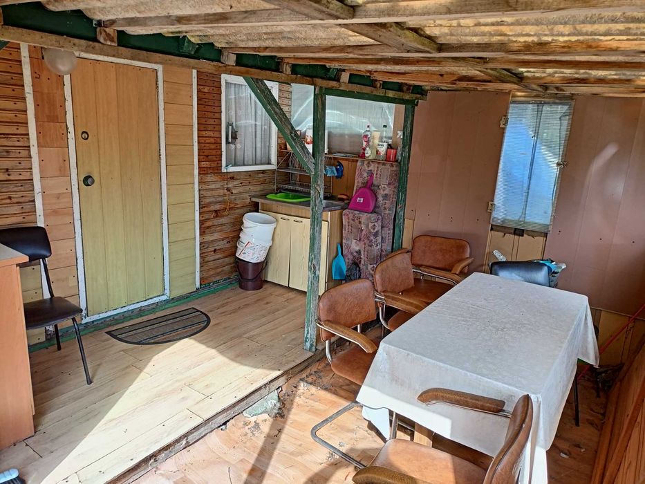 Domek rekreacyjny z tarasem