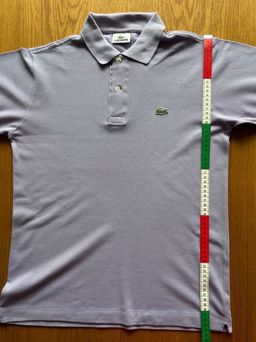 Koszulka polo męska, jasno fioletowa Lacoste, rozmiar XS
