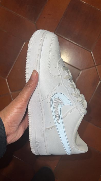 Air force 1 (branco e cizento)