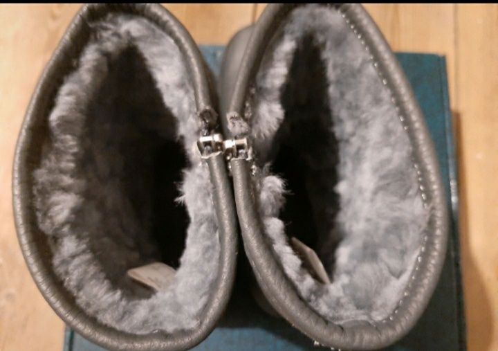 Buty Emu/Skóra/Welna/Roz 38