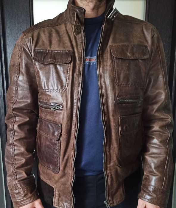 Kurtka skórzana 50