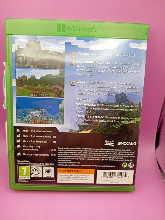 Minecraft Xbox one