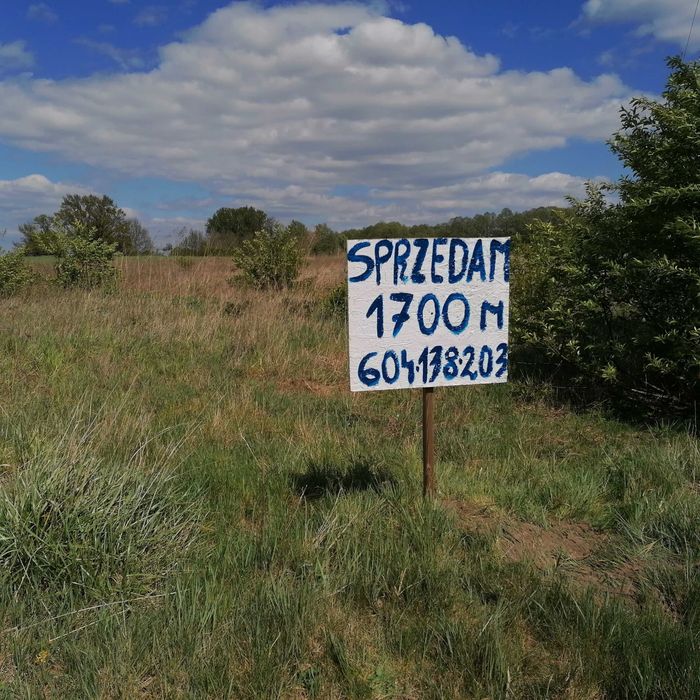 Działka budowlana Zamoście gm. Strzelce Wlk. pow. pajęczański