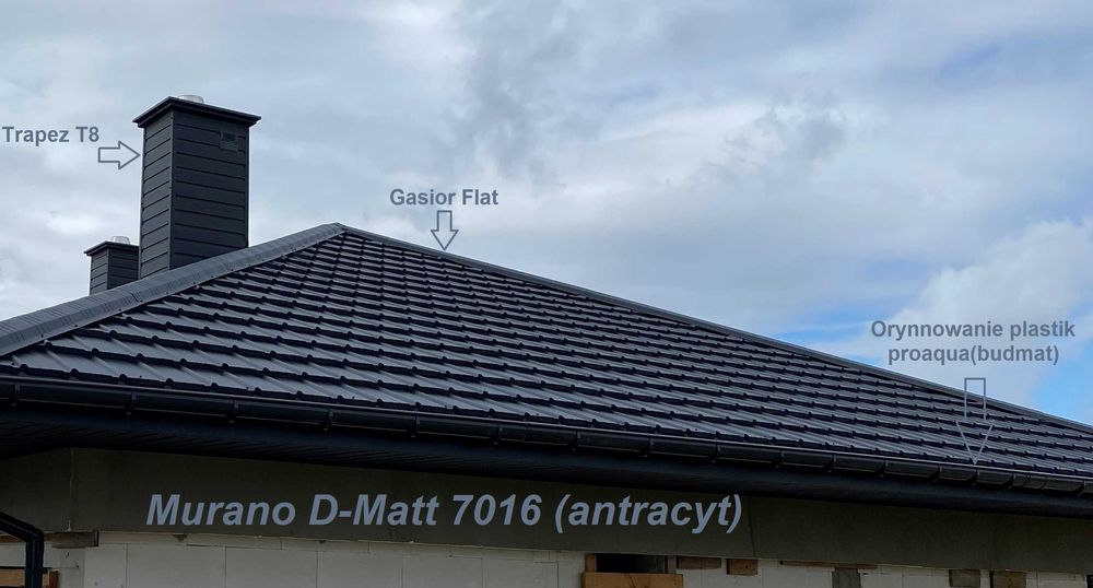 Blachodachowka Venecja/Murano D-Matt plus BUDMAT ! 40 lat gwarancji!