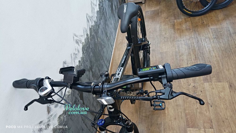 Электровелосипед Корсо 29" рама 19", скор 35 км/час, запас хода 40 км