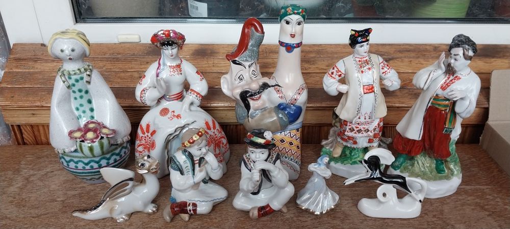 Порцеляна . Одарка Карась Гуцули Плясунья