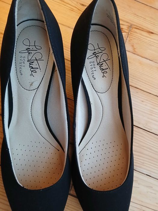 Czarne czółenka - szpilki - Nowe