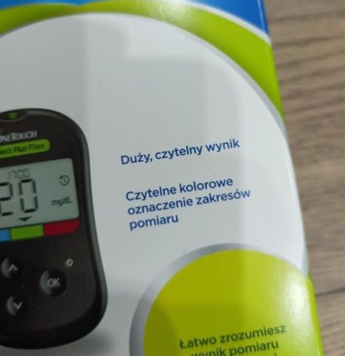 Nowy glukometr One Touch Select Plus Flex