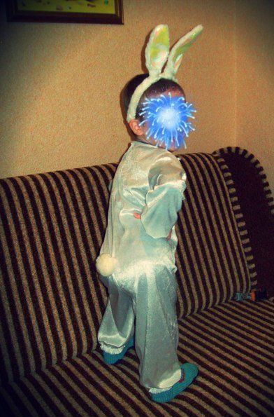 Костюм зайчика на ребёнка 3 лет