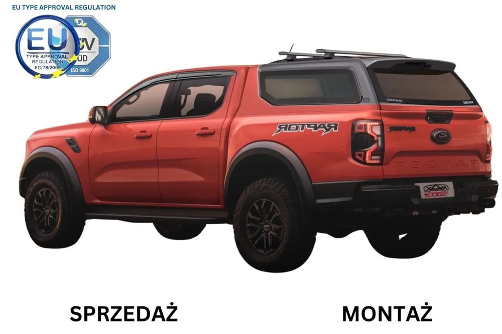 Hardtop Venture Zabudowa Nadbudowa do Ford Ranger Raptor 2023- Montaż Serwis Autoryzowany Dealer