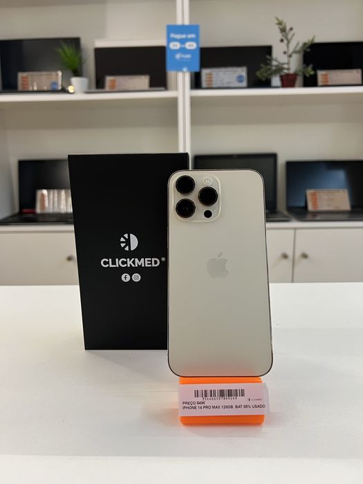Apple iPhone 14 Pro Max 128GB — Impecável, Fatura + Garantia | Desbloqueado