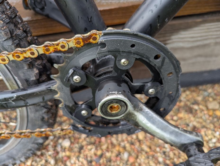 Rower Kubikes MTB 16" superlekki czarny + prowadnik