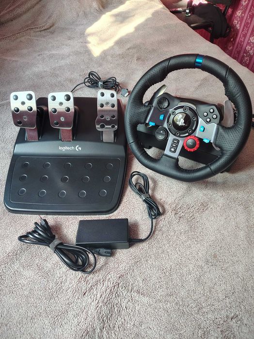Logitech G29 кермо + педалі