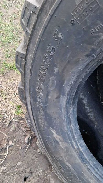 650/55r26.5 650/55-26.5 Alliance BKT 50% bieżnik