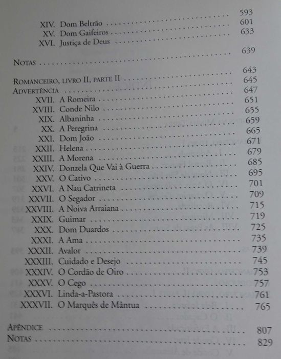 Viagens na Minha Terra / Romanceiro de Almeida Garrett