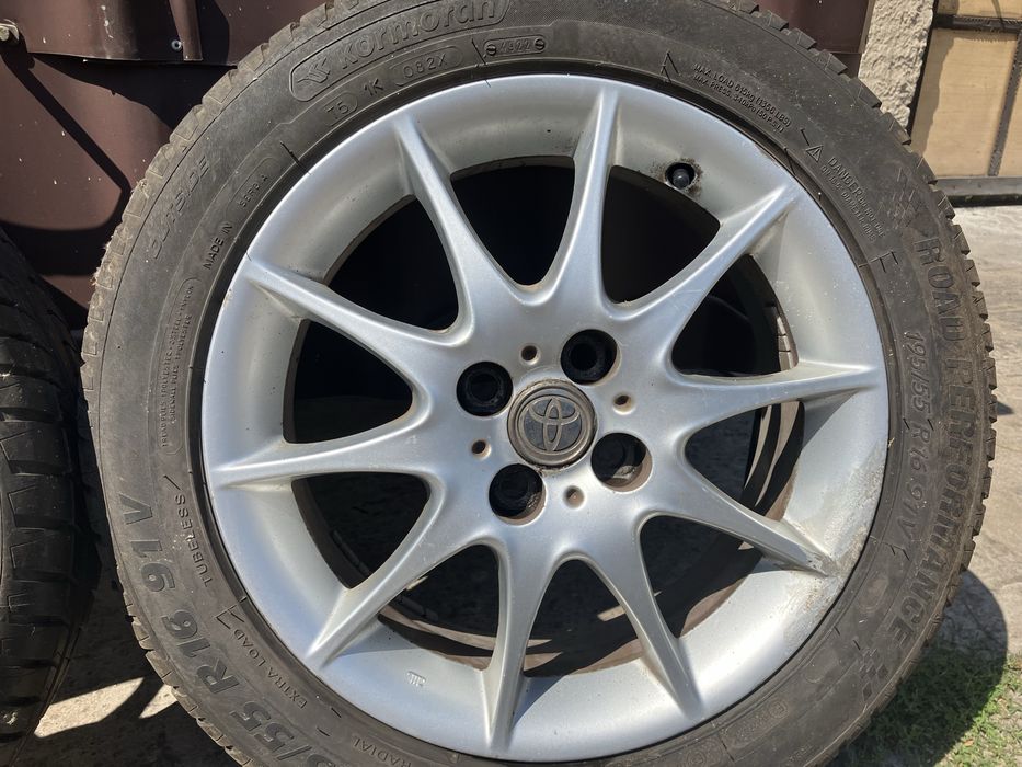 Felgi aluminiowe 16” 4x100 Toyota corolla yaris