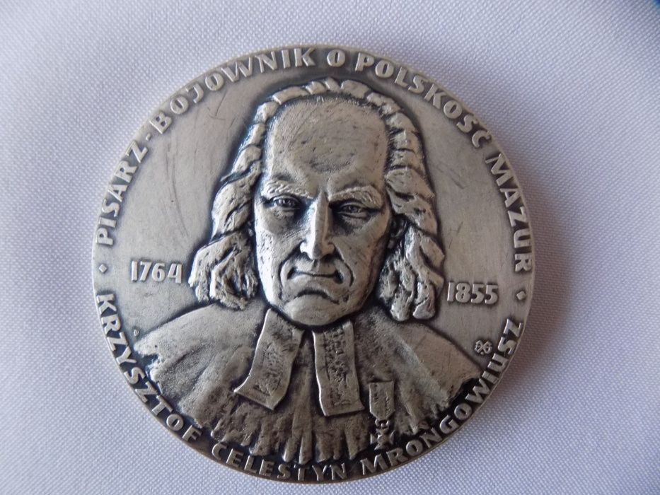 Medal- Krzysztof Celestyn Mrongowiusz