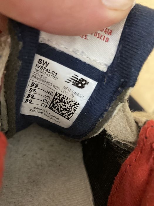 Adidasy NB orginalne dla dziecka