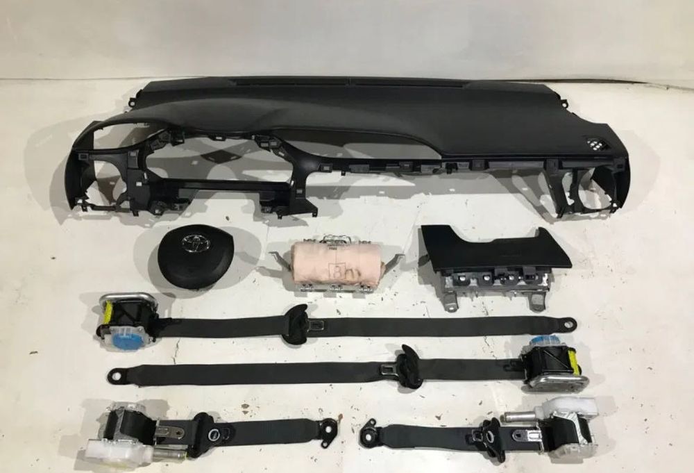 Kit de airbags, tablier e cintos de segurança para Toyota Yaris