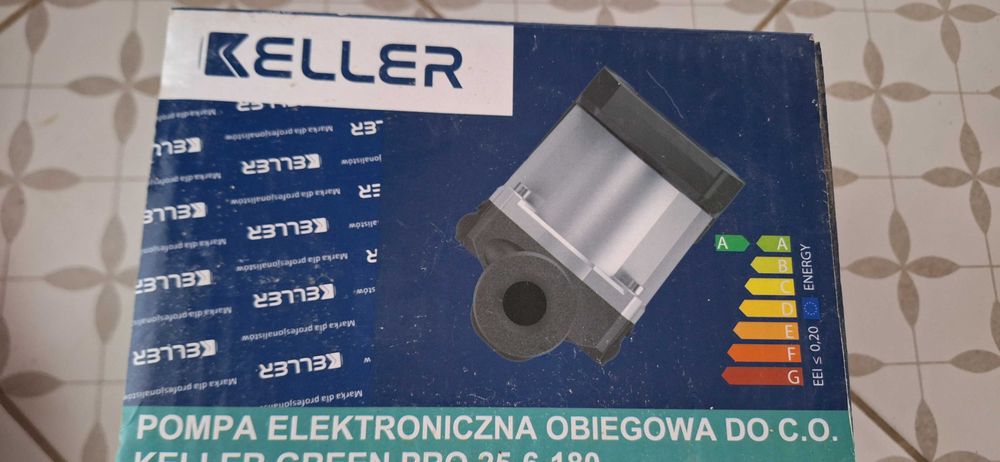 3x Pompa obiegowa Keller Green Pro 25-6-180 wszystkie nowe.