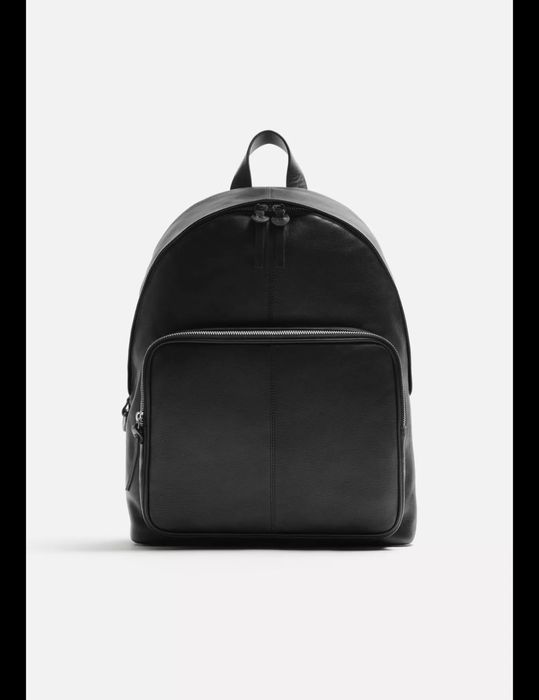 Mochila De Pele Zara NOVO