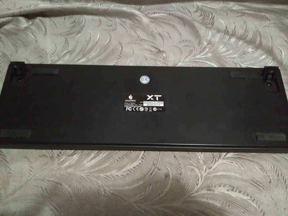 Полноразмерная механическая клавиатура на Cherry MX Blue - Cooler Master Quick Fire XT