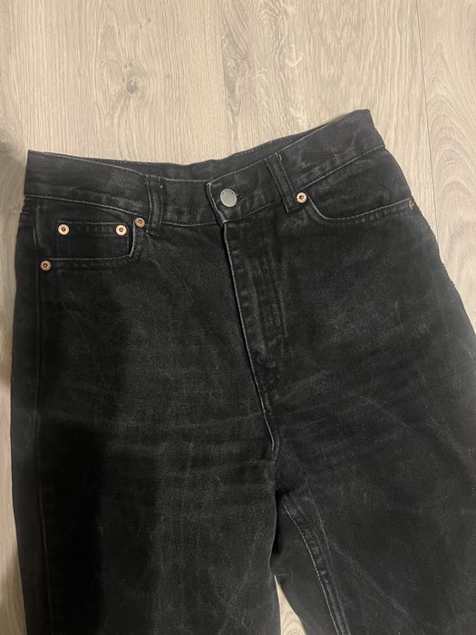 Чорні джинси DR.DENIM straight з високою посадкою, XS/S