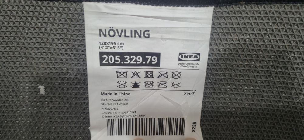 Tapete NOVLIlNG Ikea