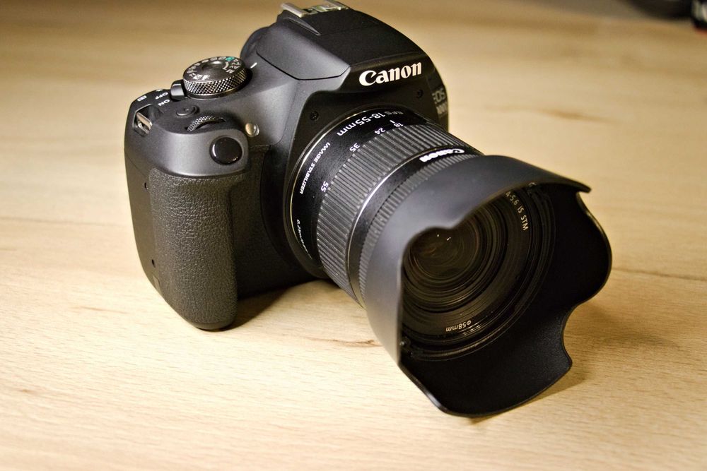 Canon 2000D Gwar.+ Ulepszony 18-55 STM | Tylko 3371 zdjęć Stan idealny