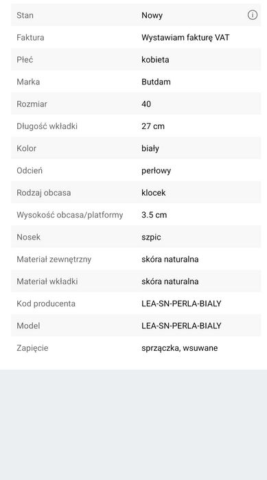 Buty firmy Butdam ślubne, komunijne, damskie , dziewczęce
