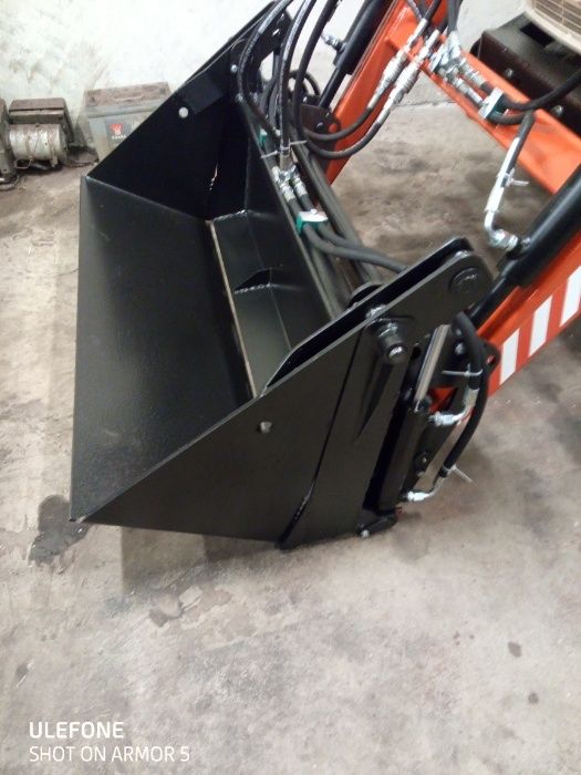 łyżka hydrauliczna otwierana 4w1 ładowacz mini traktor kubota iseki ya