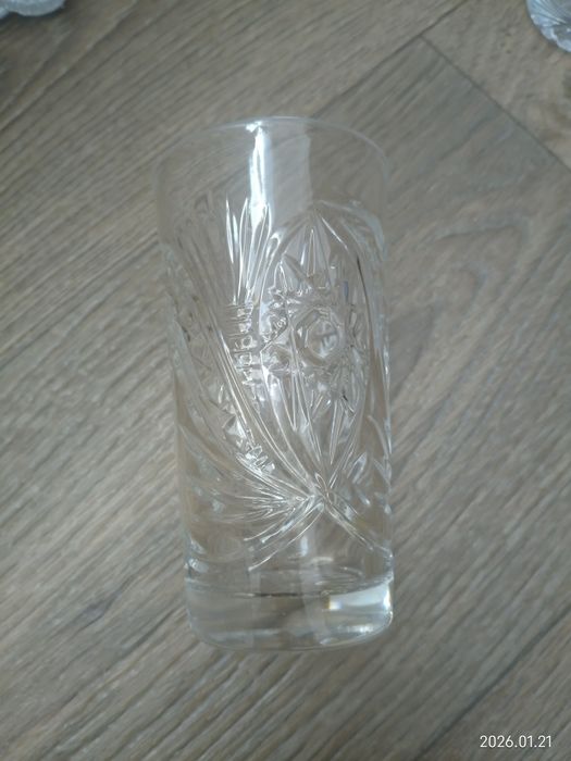 Набір із 5-ти кришталевих стаканів.