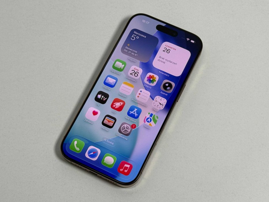 Apple iPhone 16 Pro 128GB Złoty 92% Kondycji Baterii GWARANCJA