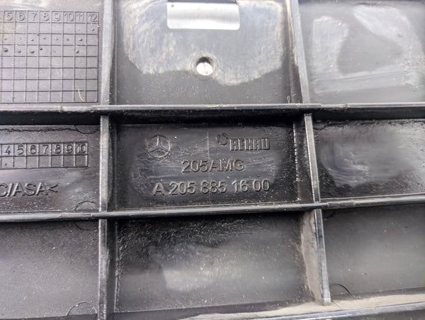 Cobertura Inferior do Para-Choques Traseiro Mercedes w205