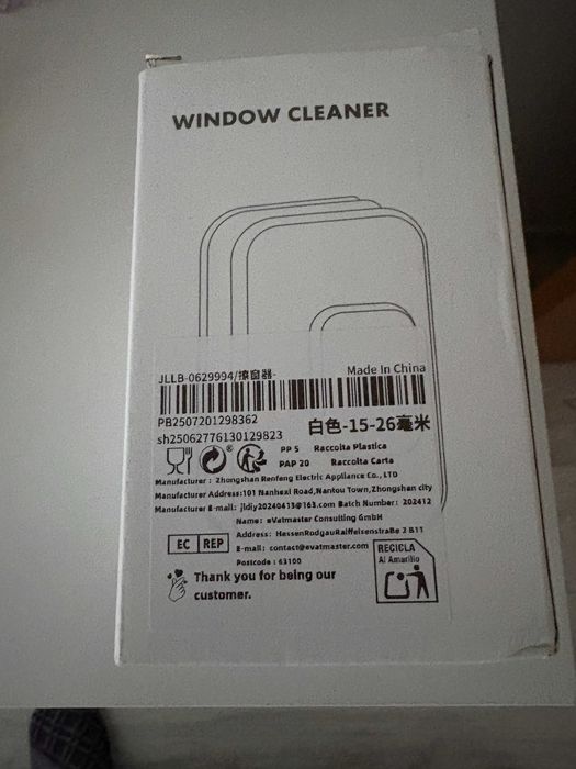 Limpa vidros magnético