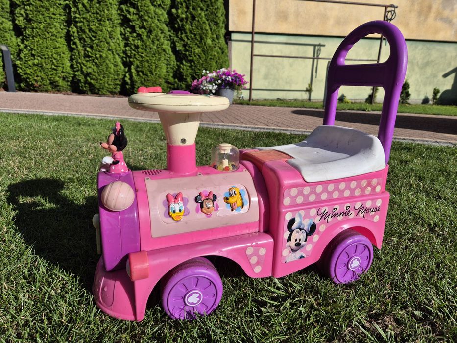 Jeździk Minnie Mouse grający