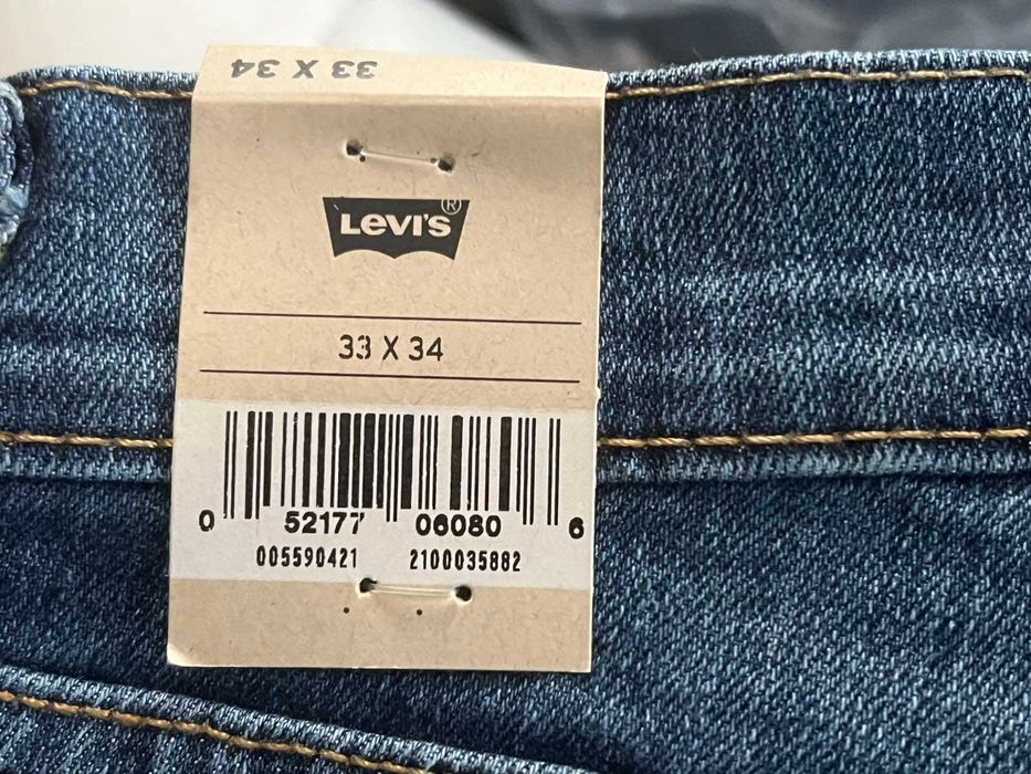 джинси нові Levis 559 L33 W34